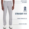 IZOD Men's Golf Swingflex Straight-Fit Flat-Front Pants, red khaki, 38W