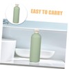 SHOWERORO Leakproof Hdpe Pp Squeeze Bottles for Travel Flip Cap