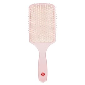 Bella Sleep + Spa Soft Touch Detangling Detangler Hair Brush, 9.5" H x 3.25" W, Pink