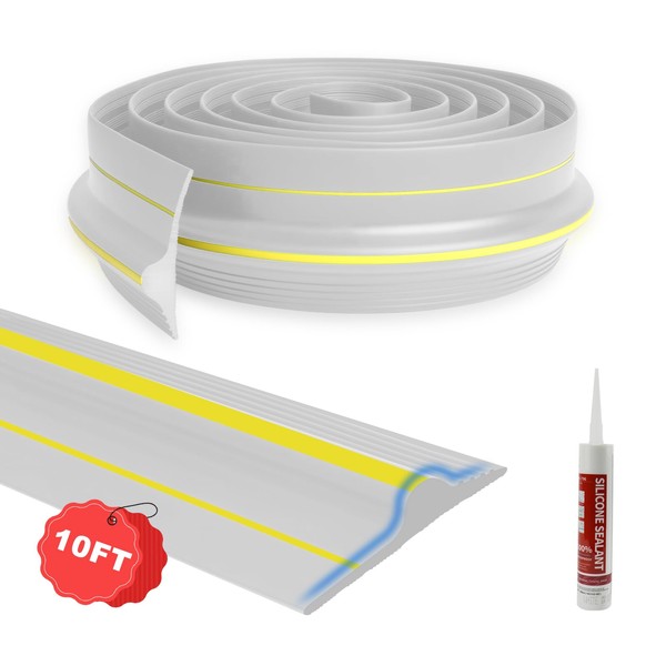 DGSL 10FT Universal Garage Door Bottom Threshold Seal Strip with