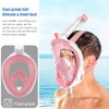 HINATAA Full Face Snorkel Mask, 180°Panoramic View Double Floating Ball