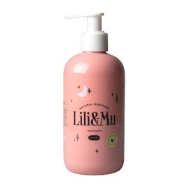 Lili&Mu Body Lotion for Pregnant Women, 300 ml, Moisturising Cream with Shea Butter, Aloe Natural Oils, Body Balm for Dry Stressed Skin, Pregnancy Gifts for Mum Body Cream