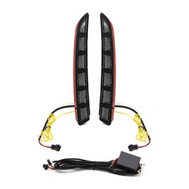 Dreamseek 3 Color LED DRL Driving Fog Lamp for Hyundai Tucson NX4 2022 2023 Front Daytime Running Light with Dynamic Sequential Turn Signal