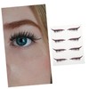 SAFIGLE 4Pairs Shiny Eyeliner Decals for Stunning Eye Makeup Eye