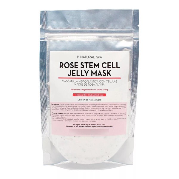 B. Natural Spa 1 Kilo De Rose Stem Cell Jelly Mask Mascarilla Hidroplástica Tipo de piel Todo tipo de piel
