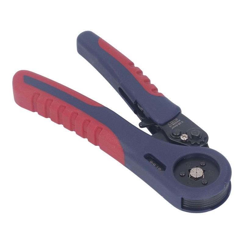 Ferrule Crimping Plier Self Adjustable Ergonomic Ratchet Wire Shrinkage Hand