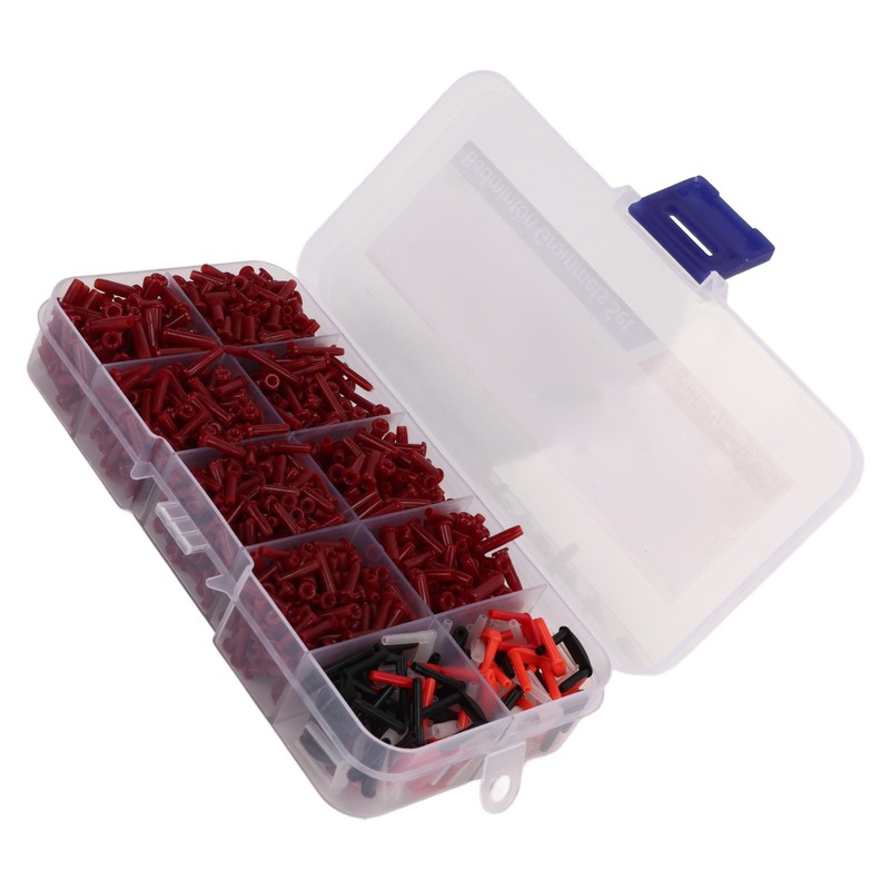 POWERTI 1500Pcs 1 Box Badminton Racket Racquet Grommets Eyelets Replacement