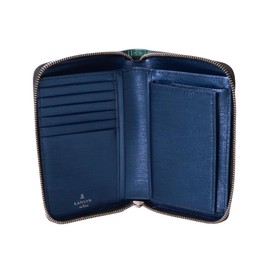 Lanvin On Blue 520655 345218 Men's Bi-fold Middle Wallet Half Wallet Half Wallet Half Wallet Genuine Leather, [05] Green