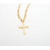 LIFETIME BLING 14K Small Gold Cross Necklace Pendant Charm with