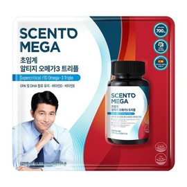 NutriOne 센토메가 초임계 알티지오메가3 트리플 60캡슐 1통 Centomega Supercritical RTG Omega-3 Triple 60 Capsules 1 Bottle