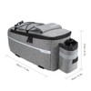 Insulated Trunk Cooler Bag Cycle Bicycle Rear Rack Storage Luggage
