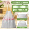 231 Count-Small Trash Bags, 4 Gallon Trash Bag Drawstring, Gray