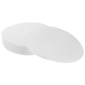 Hemobllo 100 Pcs 9cm Diameter Qualitative Filter Paper Discs - Medium Flow Rate, Lab Grade, Perfect for Chemistry and General Filtration