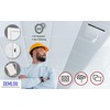 ABS Plastic Access Panel Push to Open - Durable Inspection