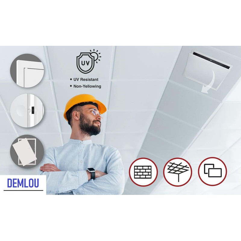 ABS Plastic Access Panel Push to Open - Durable Inspection