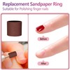 110PCS Replaceable Sandpaper for Electric Foot Callus Remove, 50pcs*80 Grit