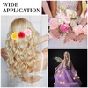 PATIKIL Chiffon Flowers, 20Pcs 2" Sewing Fabric Flower Appliques Embellishments