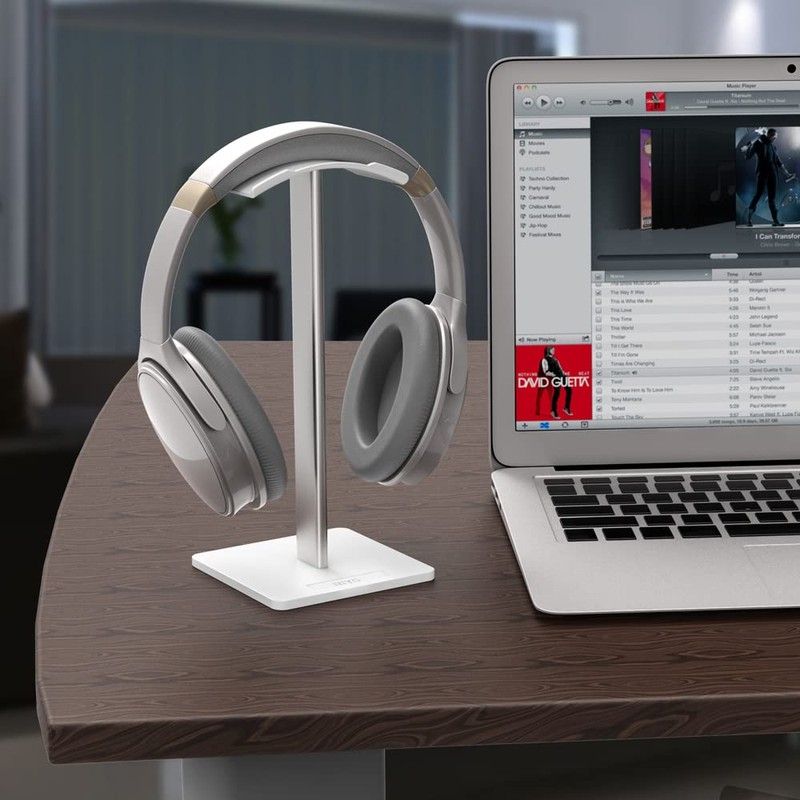Headphone Stand, Tabletop, Headphone Stand, Anti-Slip, Easy Assembly, Desk Storage,