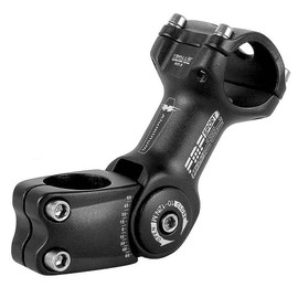 ANCLLO Adjustable Bicycle Stem ± 60 Degree 31.8mm Adjustable Mountain Bike Handlebar Extension 110mm for Mountain Bike Road Bike Cycling