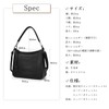 MFFOR Shoulder Bag, Genuine Leather, Women's, 2-Way Crossbody Bag, Handbag,
