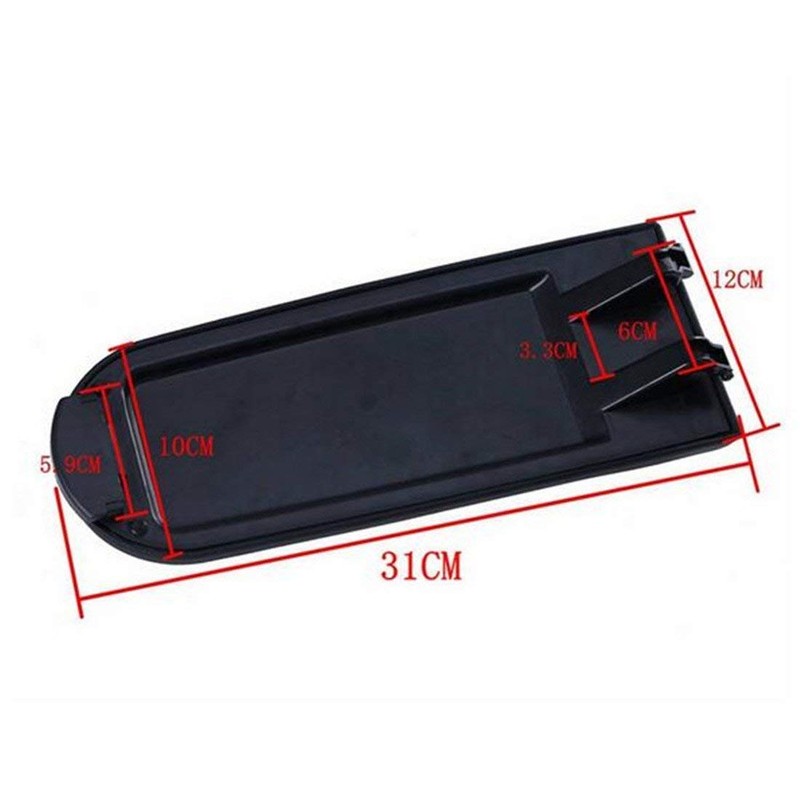 ICT Valvetronix Car Armrest Cover Armrest Cover Top Black