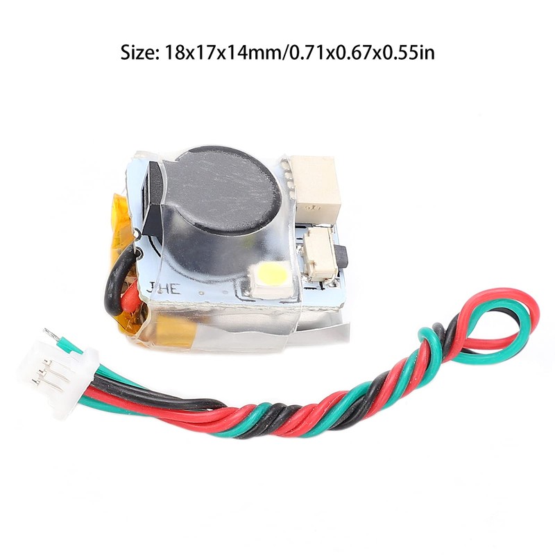 RC Buzzer Alarm, Buzzer RC 100DB Buzzer with LED for