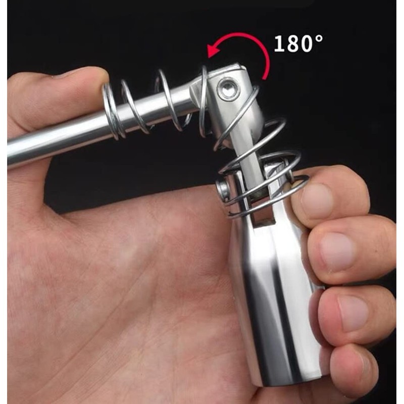 Plug Wrench, Universal Type, Bike Tool, Spring Included, Flexible Plug