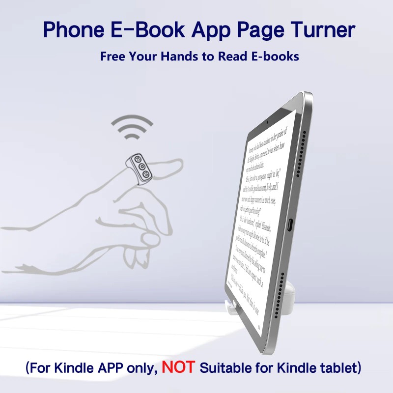 Remote Control for Kindle Page Turner Selfie Stick Camera Shutter