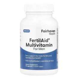 Fairhaven Health FertilAid for Men, Multivitamin for Men + MotilityBoost, Combo 2 PACK Set