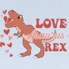 CafePress Love Asaurus Rex Funny Baby Blanket, Super Soft Newborn