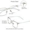 VisionGlobal Bifocal Reading Glasses for Women/DownMen, Computer Reading Glasses, Classic