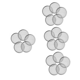 SUPVOX 4sets Mason Jar Sprouting Lid Kit Mesh Lid for Mason Jars Easy to Clean Grow Fresh Sprouts 5pcs*4