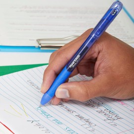 Paper Mate InkJoy Pens, Capped Gel Pens, Medium Point (0.7 mm), Assorted Colours, 4 Count