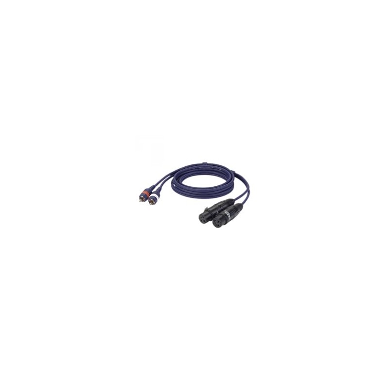 FL253 Cinch/XLR fem. Kabel 300cm