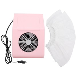 40W Nail Dust Collector Nail Art Suction Machine Vacuum Cleaner Manicure Tool Pink