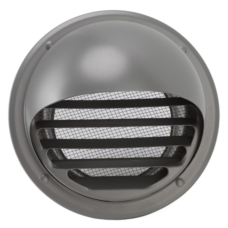 Stainless Steel Round Air Vent Louvered Cover Waterproof Windproof External