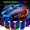 CHONCHOW Silent Click Mouse, Gaming Mouse Wired, 6 Button,4 DPI