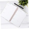KICHOUSE Schedule Notebook Coil Binding 2023 Year Budget Planner English