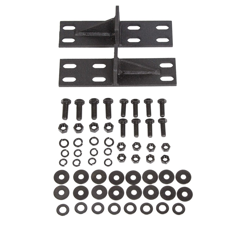 KUAFU Rear Dual Tube bumper Compatible with 1997-2006 Jeep Wrangler