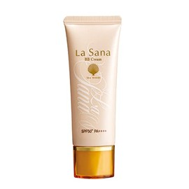 La Sana Seaweed BB Cream 1.4 oz (40 g) SPF50+ PA++++ 6 in 1 Bottle (Beauty Serum, Moisturizing Cream, Sunscreen, Makeup Foundation, Concealer, Powder)