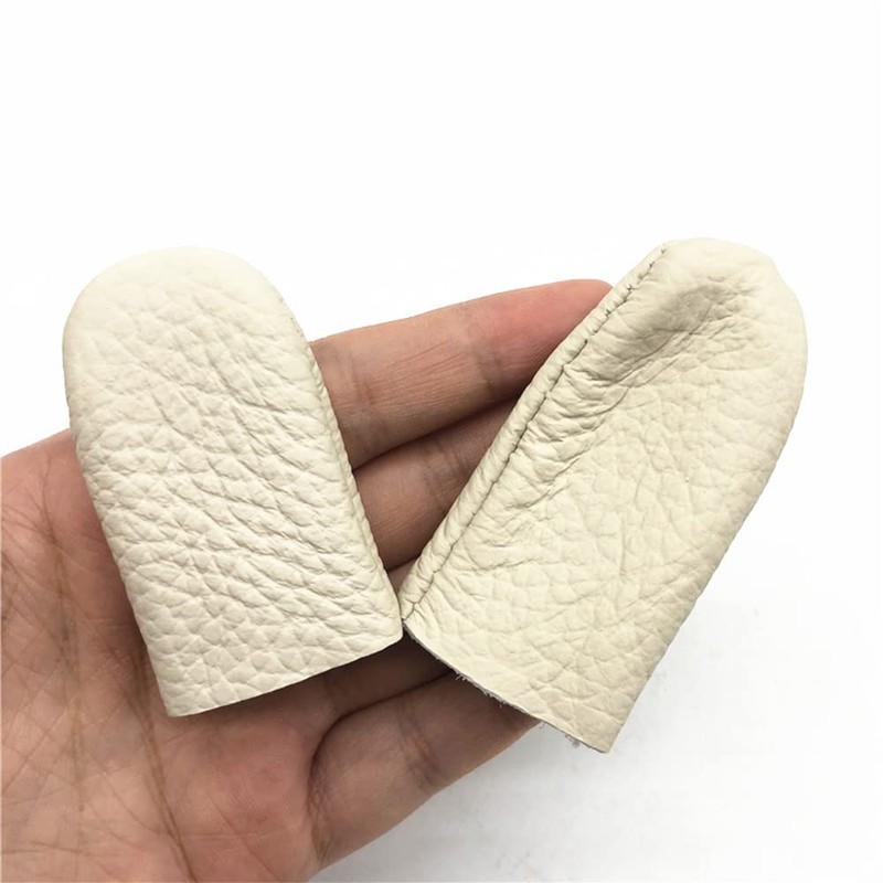 MEDUSHASHA Finger Sack Finger Cover Craft Leather Finger Protection Index