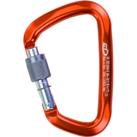 Climbing Technology Large SG Karabiner Large mit Ring, Orange