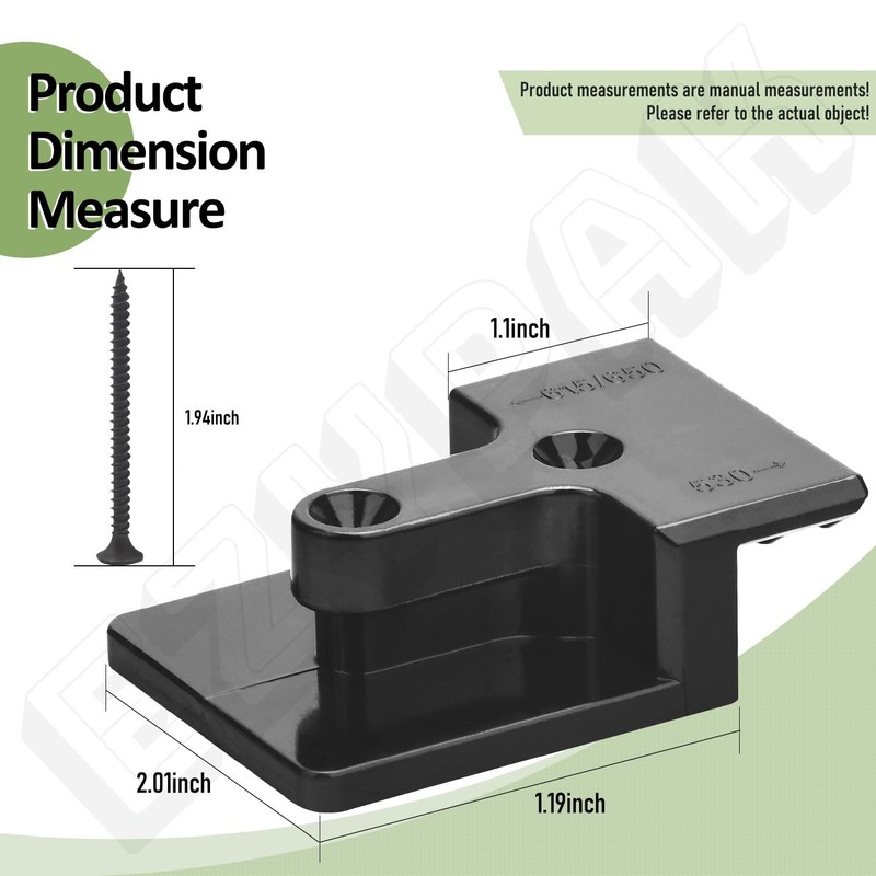 Leaf Blower Wall Mount Bracket with Battery Holders for EGO