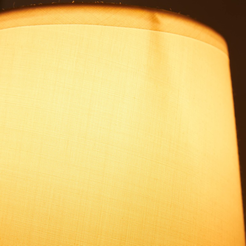 BRUBAKER Table Lamp Bedside Lamp 28 cm White Ceramic Lamp