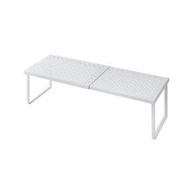 Nifty Expandable Shelf Rack Adjustable- White