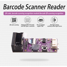 SEENGREAT Barcode Scanner Reader Module for 1D/2D Code Reader QR Code Scanner with USB Type C and UART Interface