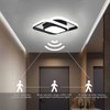 EIDEARAY Motion Sensor LED Ceiling Light Indoor, 36W Cool White