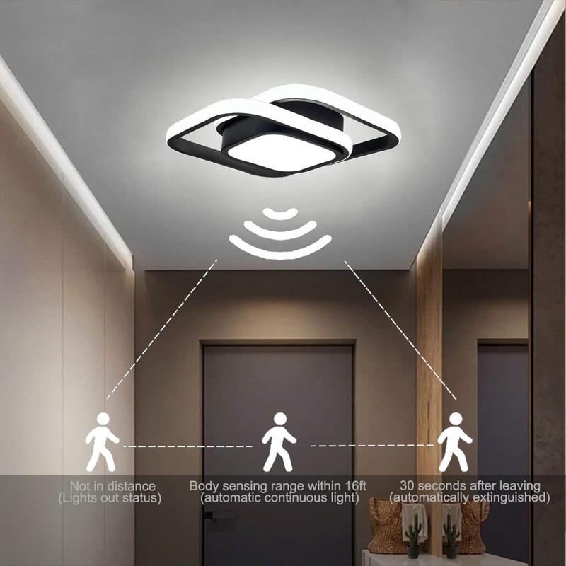 EIDEARAY Motion Sensor LED Ceiling Light Indoor, 36W Cool White