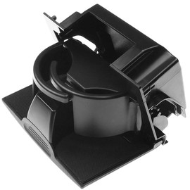 A-Premium Cup Holder Compatible with Nissan Pathfinder 2005-2012, Xterra 2005-2015, Frontier 2005-2019, Rear Center Console, Black, Replace# 96965-ZP00C