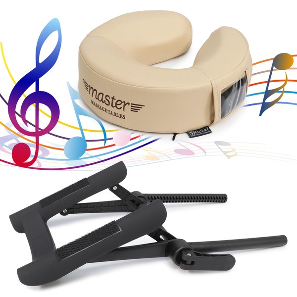 Master Music Crescent Round High Fidelity Sound Face Cradle Cushion
